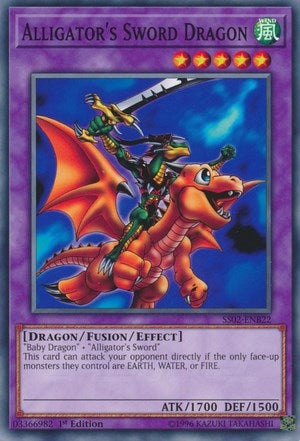 Alligator's Sword Dragon (SS02-ENB22) Common