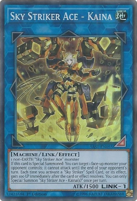 Sky Striker Ace - Kaina (SAST-EN055)  Super Rare