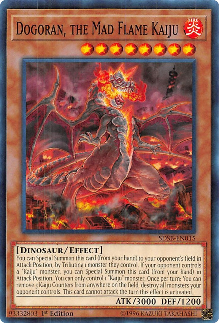 Dogoran, the Mad Flame Kaiju (SDSB-EN015) Common