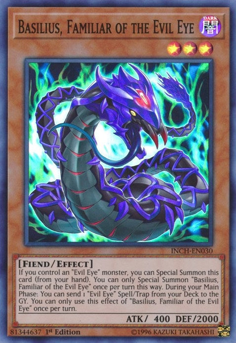 Basilius, Familiar of the Evil Eye (INCH-EN030)