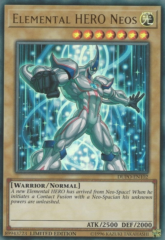 Elemental HERO Neos (DUPO-EN102) Super Rare