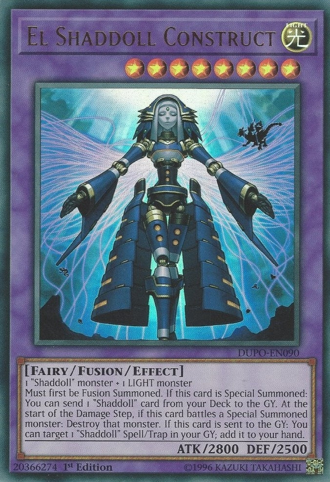 El Shaddoll Construct (DUPO-EN090) Ultra Rare