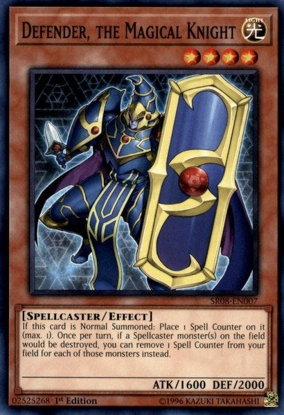 Defender, the Magical Knight (SR08-EN007) Common