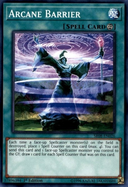 Arcane Barrier (SR08-EN026) Common