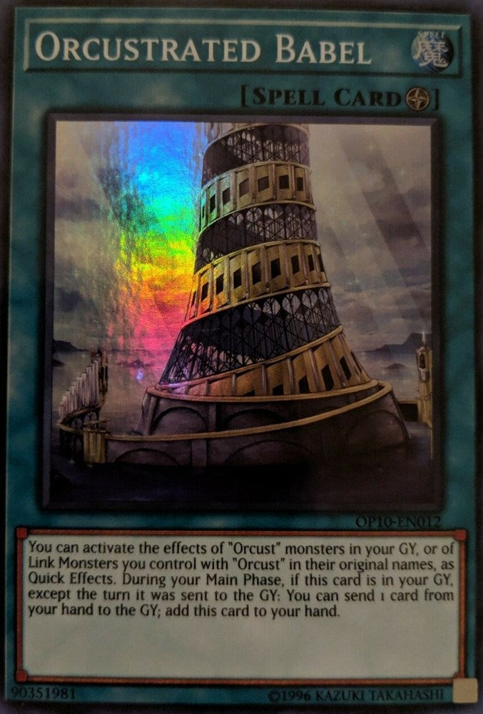 Orcustrated Babel (OP10-EN012)  Super Rare