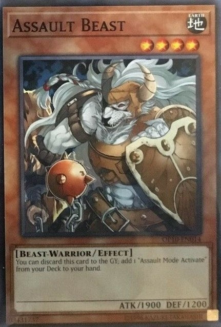 Assault Beast (OP10-EN014) Common
