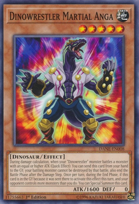 Dinowrestler Martial Anga (DANE-EN008) Common