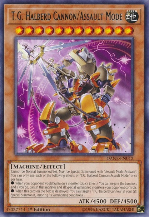 T.G. Halberd Cannon/Assault Mode (DANE-EN012) Rare
