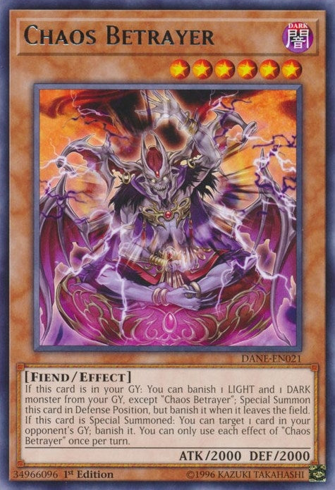 Chaos Betrayer (DANE-EN021) Rare