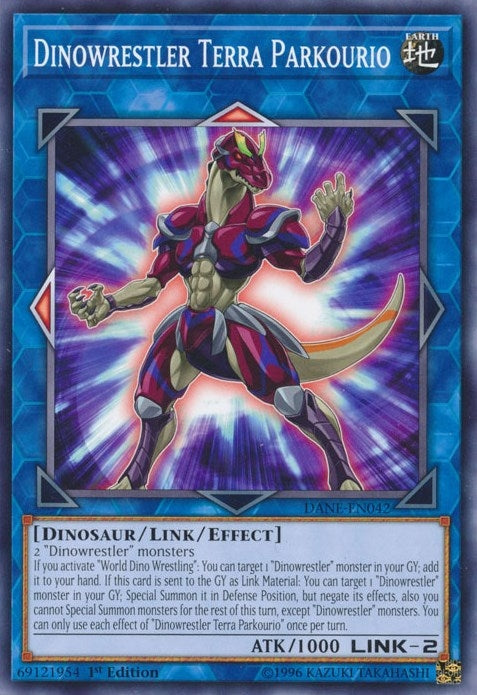 Dinowrestler Terra Parkourio (DANE-EN042) Common