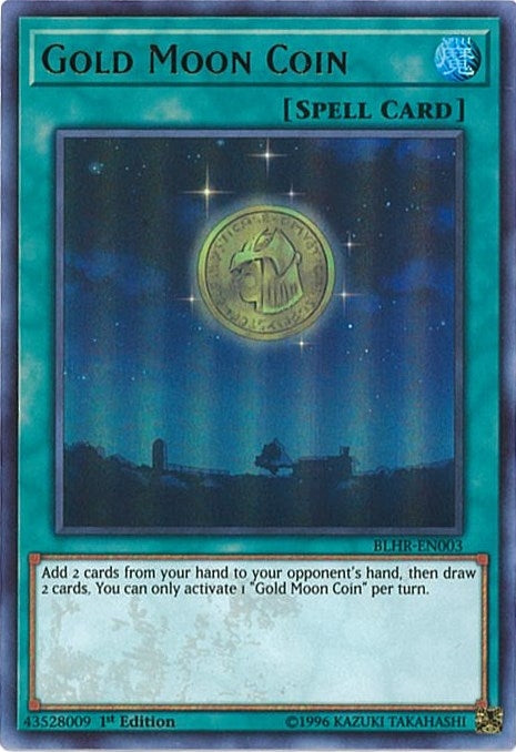 Gold Moon Coin (BLHR-EN003)  Ultra Rare