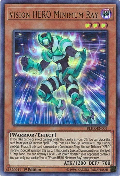 Vision HERO Minimum Ray (BLHR-EN005)  Ultra Rare