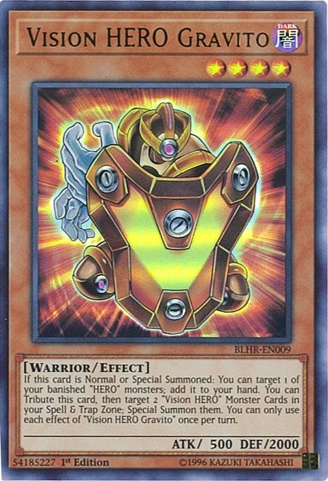 Vision HERO Gravito (BLHR-EN009)  Ultra Rare