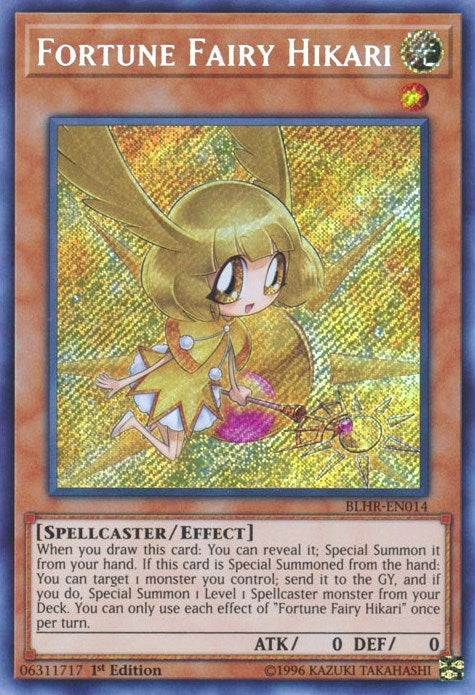 Fortune Fairy Hikari (BLHR-EN014)  Secret Rare
