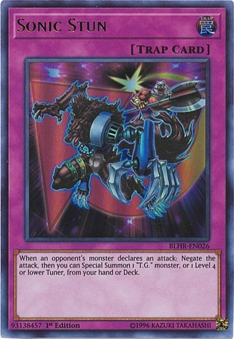 Sonic Stun (BLHR-EN026)  Ultra Rare