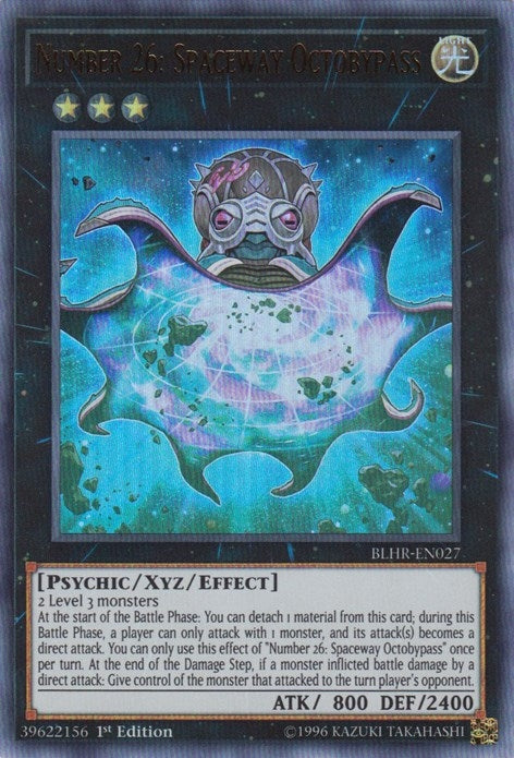 Number 26: Spaceway Octobypass (BLHR-EN027)  Ultra Rare