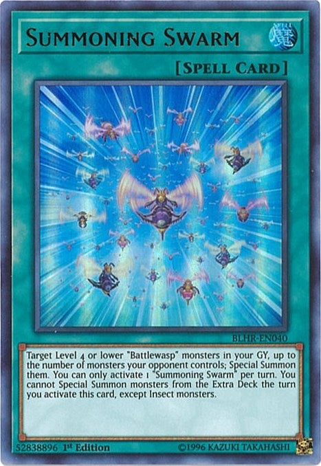 Summoning Swarm (BLHR-EN040)  Ultra Rare