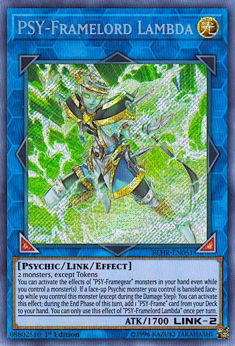 PSY-Framelord Lambda (BLHR-EN051)  Secret Rare