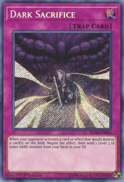 Dark Sacrifice (BLHR-EN056)  Secret Rare