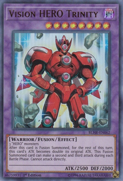Vision HERO Trinity (BLHR-EN062)  Ultra Rare