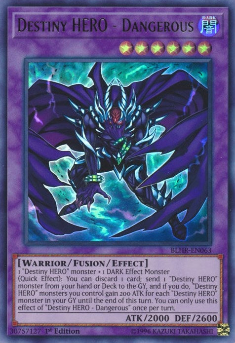Destiny HERO - Dangerous (BLHR-EN063)  Ultra Rare