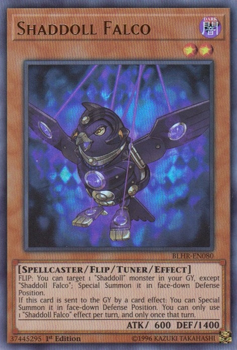 Shaddoll Falco (BLHR-EN080)  Ultra Rare
