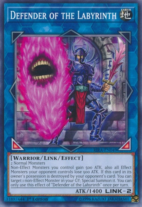 Defender of the Labyrinth (RIRA-EN049) Common