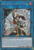 Brotherhood of the Fire Fist - Peacock (FIGA-EN017) Secret Rare