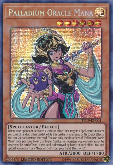 Palladium Oracle Mana (TN19-EN004) Prismatic Secret Rare