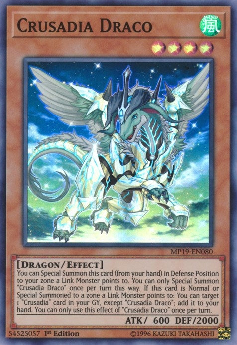 Crusadia Draco (MP19-EN080) Super Rare