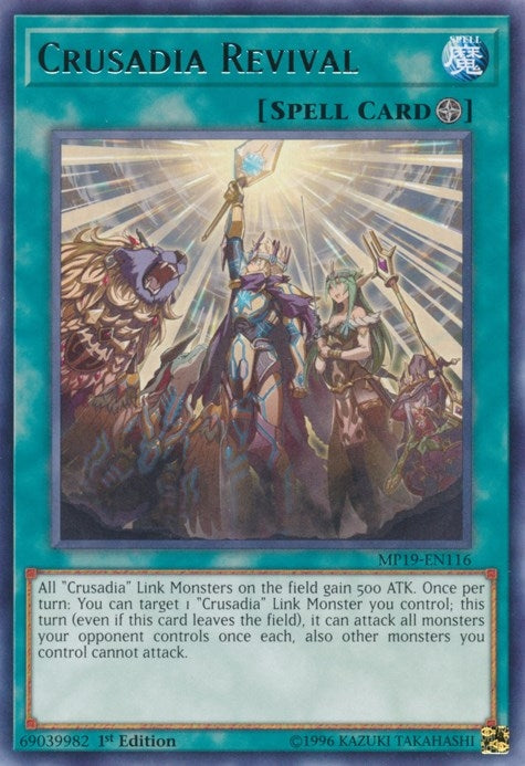 Crusadia Revival (MP19-EN116) Rare