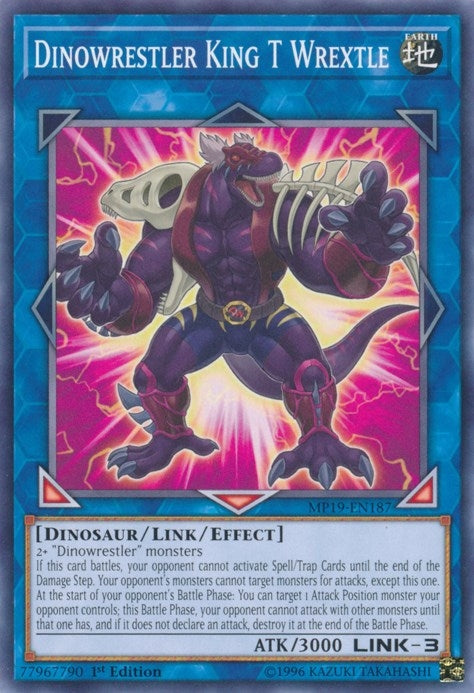 Dinowrestler King T Wrextle (MP19-EN187) Common