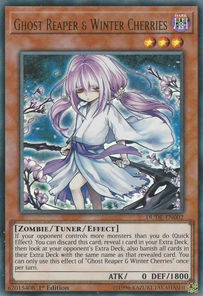Ghost Reaper & Winter Cherries (DUDE-EN002)  Ultra Rare