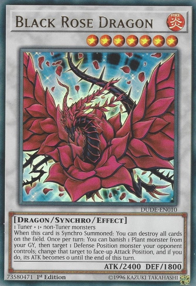 Black Rose Dragon (DUDE-EN010)  Ultra Rare