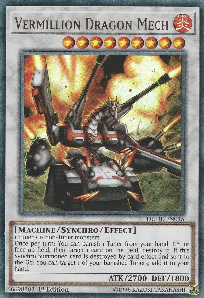 Vermillion Dragon Mech (DUDE-EN015)  Ultra Rare
