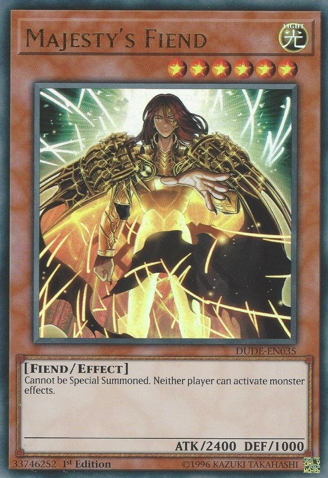 Majesty's Fiend (DUDE-EN035)  Ultra Rare