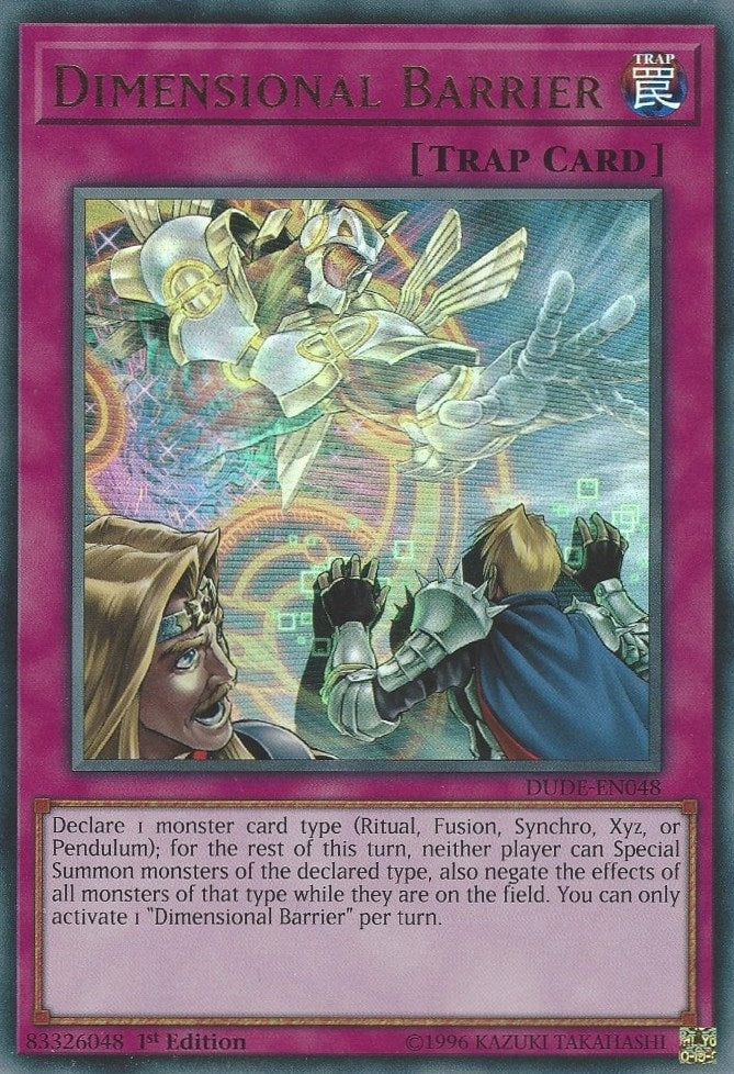 Dimensional Barrier (DUDE-EN048)  Ultra Rare