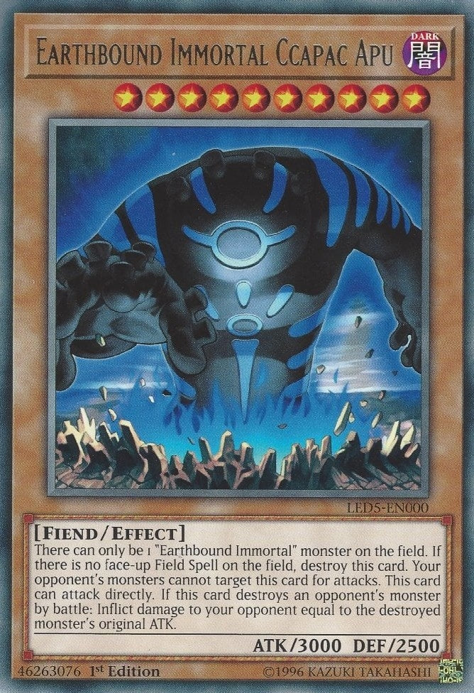 Earthbound Immortal Ccapac Apu (Legendary Duelists: Immortal Destiny)