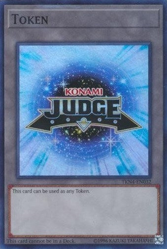 Official Judge Token (TKN4-EN032) Super Rare