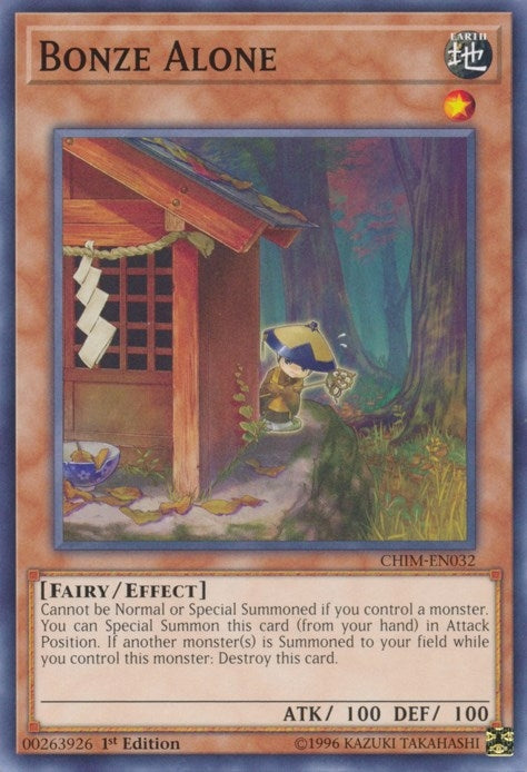 Bonze Alone (CHIM-EN032) Common