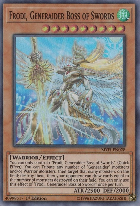 Frodi, Generaider Boss of Swords (MYFI-EN028)