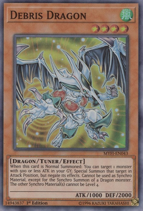 Debris Dragon (MYFI-EN043) Super Rare