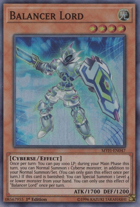 Balancer Lord (MYFI-EN047) Super Rare