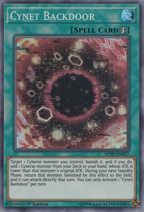 Cynet Backdoor (MYFI-EN057) Super Rare