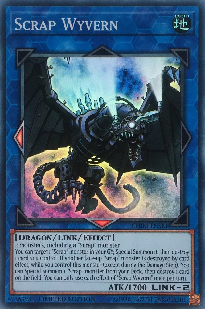 Scrap Wyvern (CHIM-ENSE1) (Limited) Super Rare