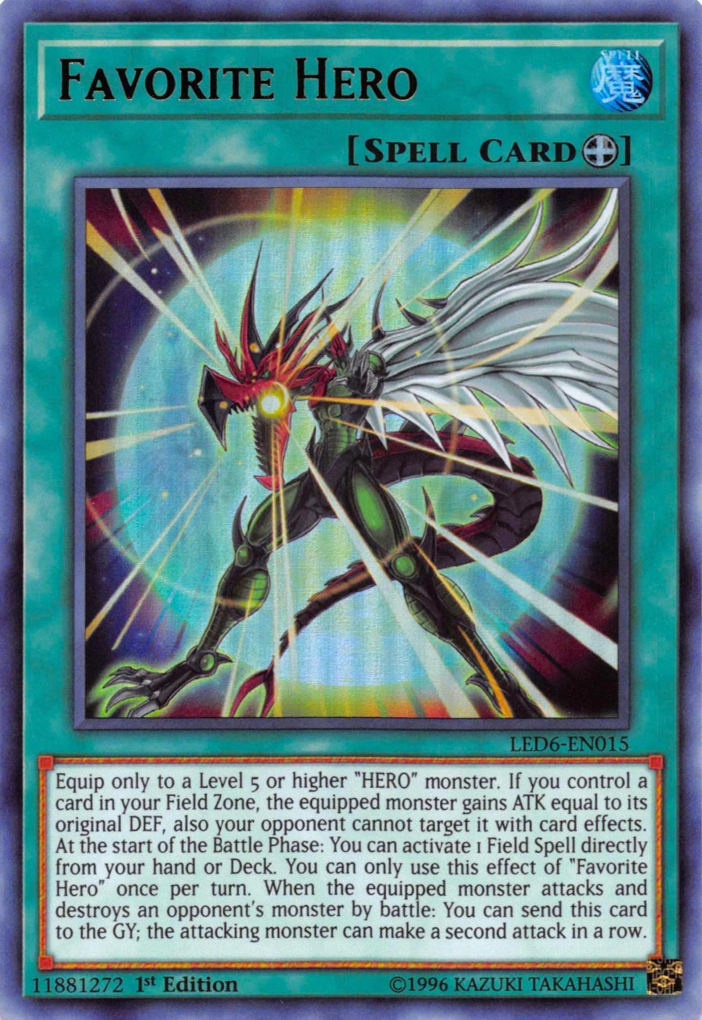 Favorite Hero (LED6-EN015) Ultra Rare