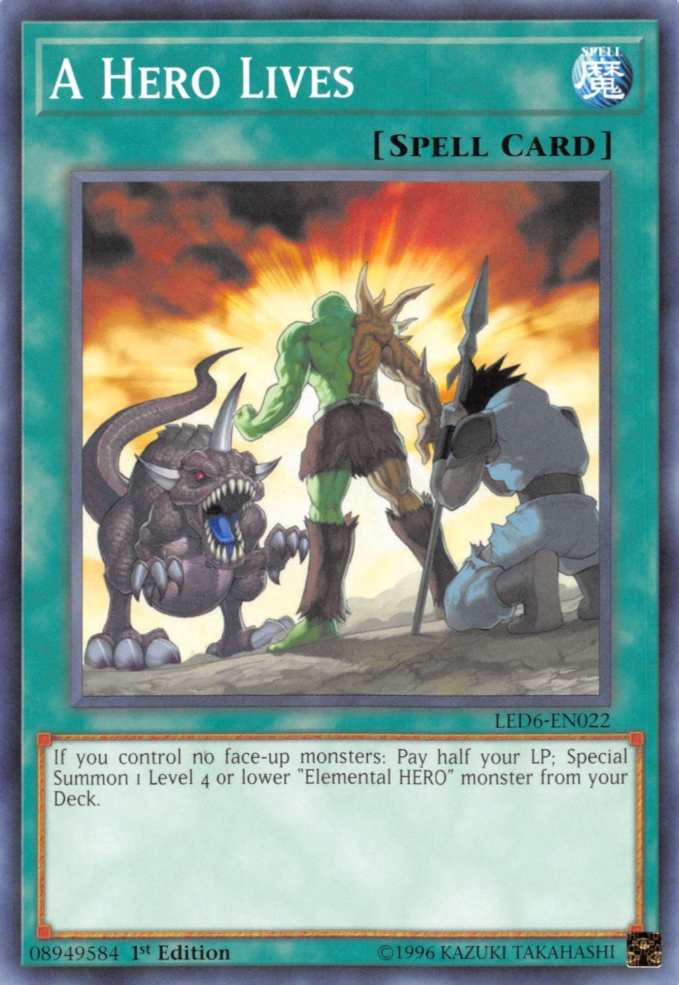 A Hero Lives (LED6-EN022) Common