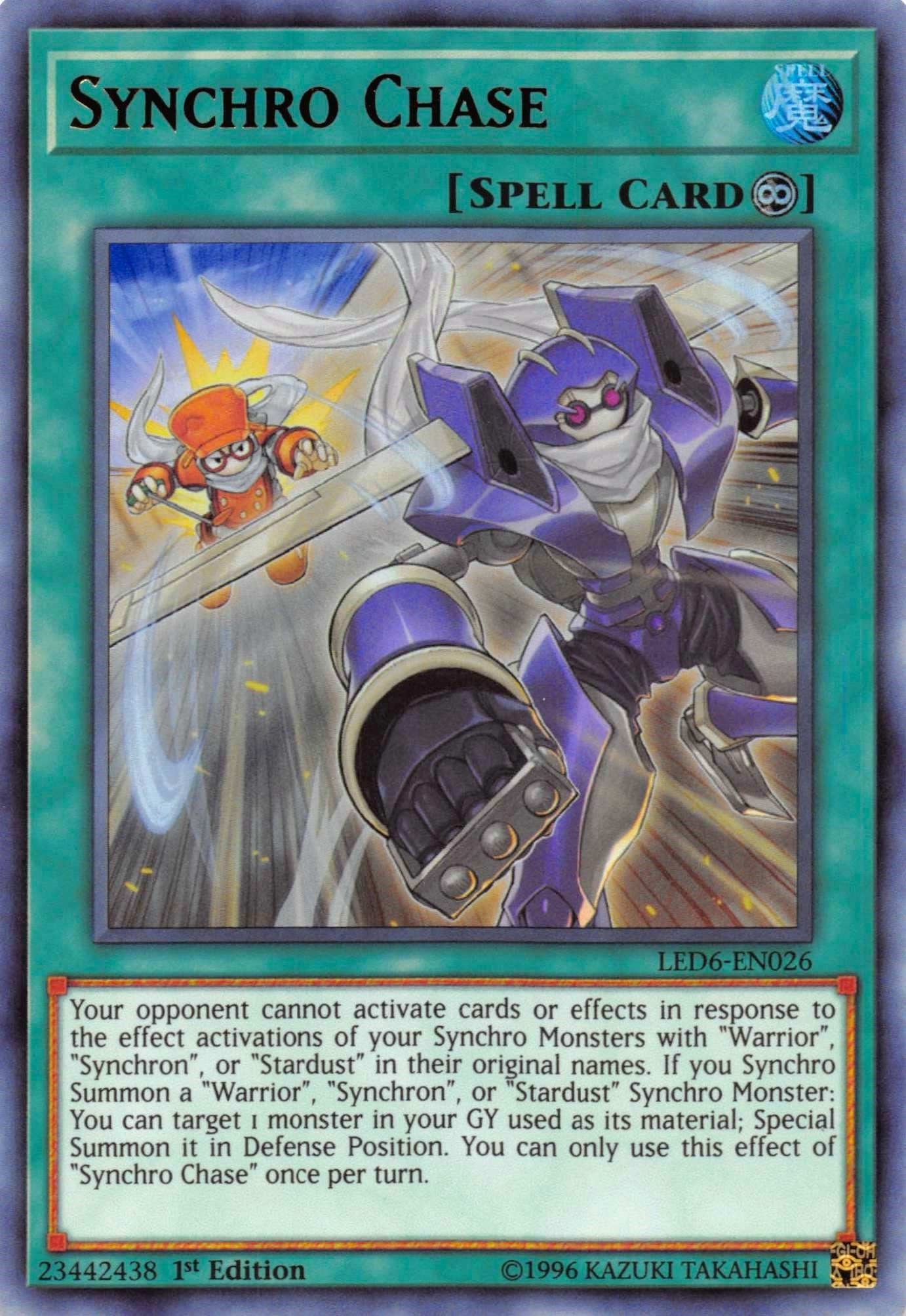 Synchro Chase (LED6-EN026) Ultra Rare