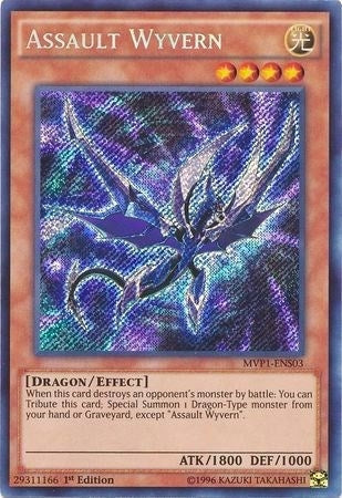 Assault Wyvern (MVP1-ENS03)  Secret Rare