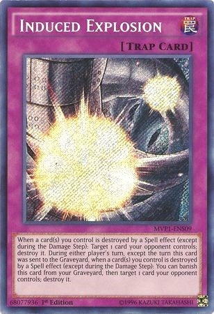 Induced Explosion (MVP1-ENS09)  Secret Rare